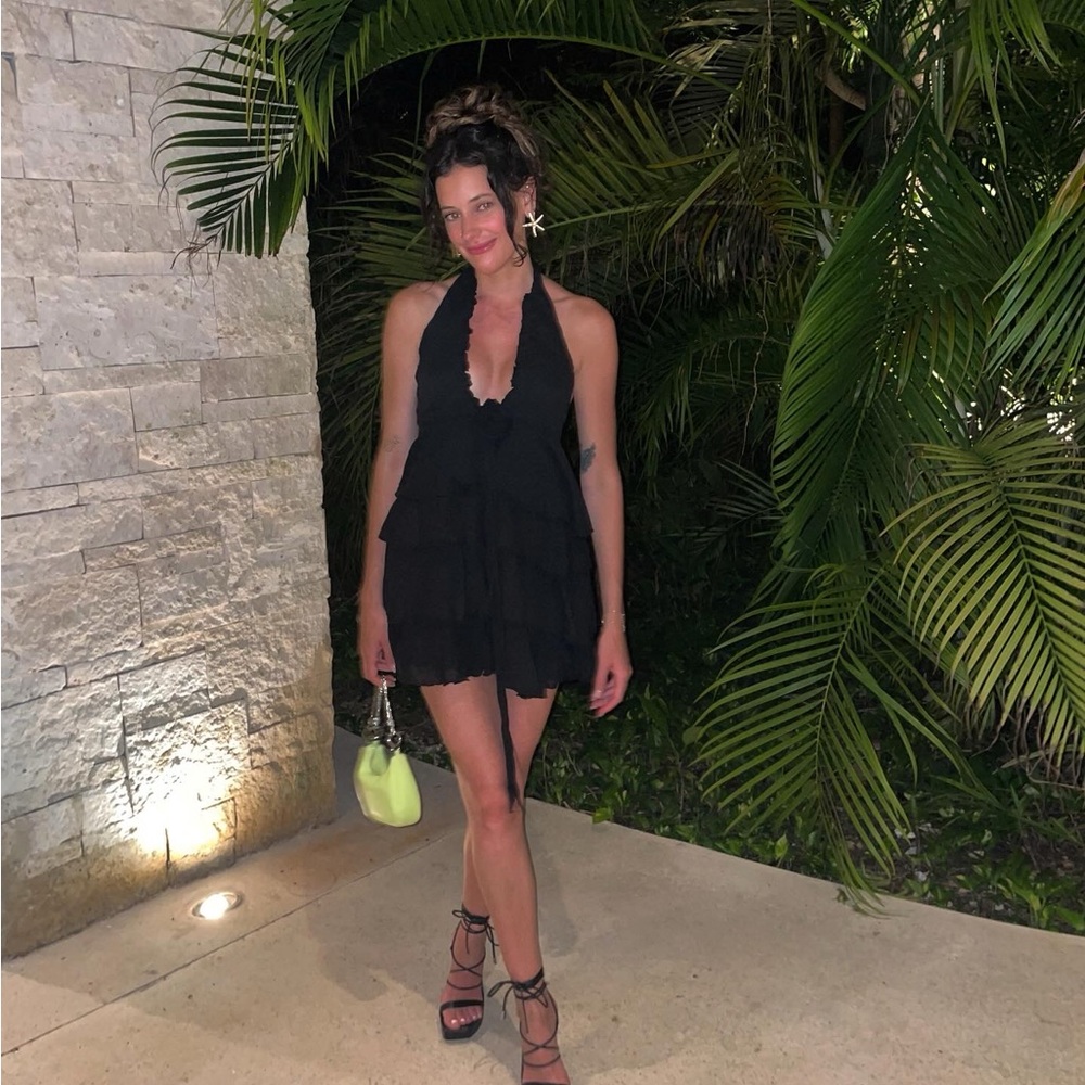 Zara mini halter dress only worn once